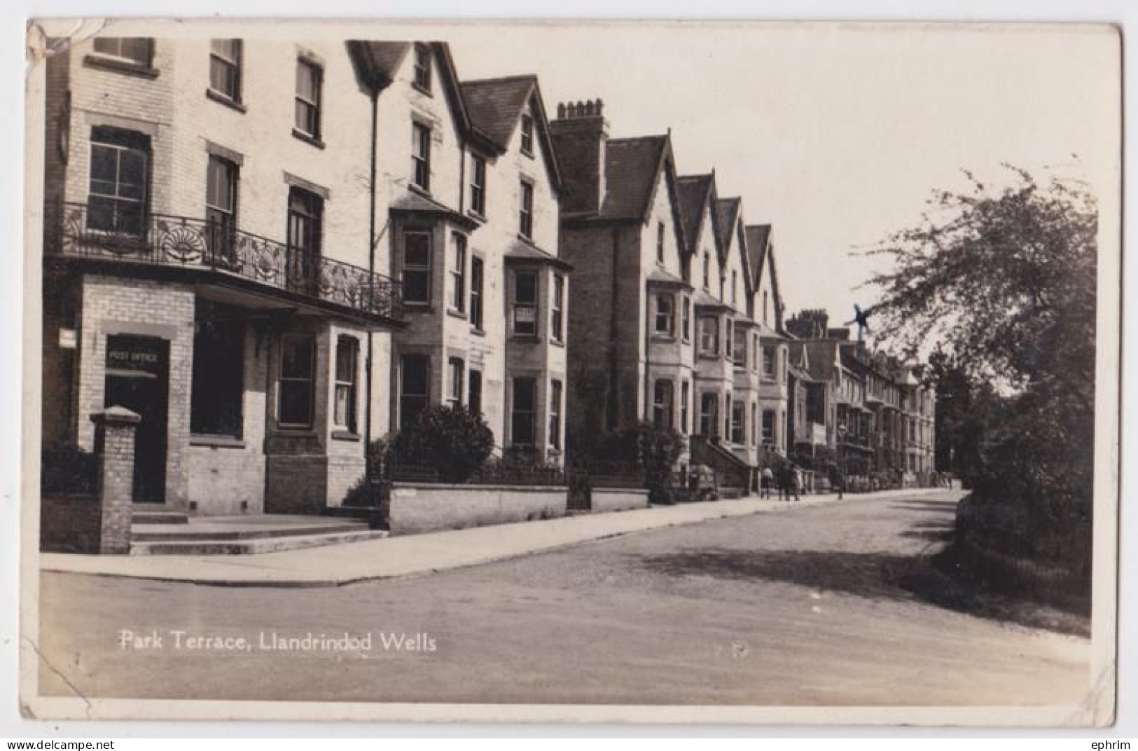 Llandrindod Wells Park Terrace Wales - Caernarvonshire