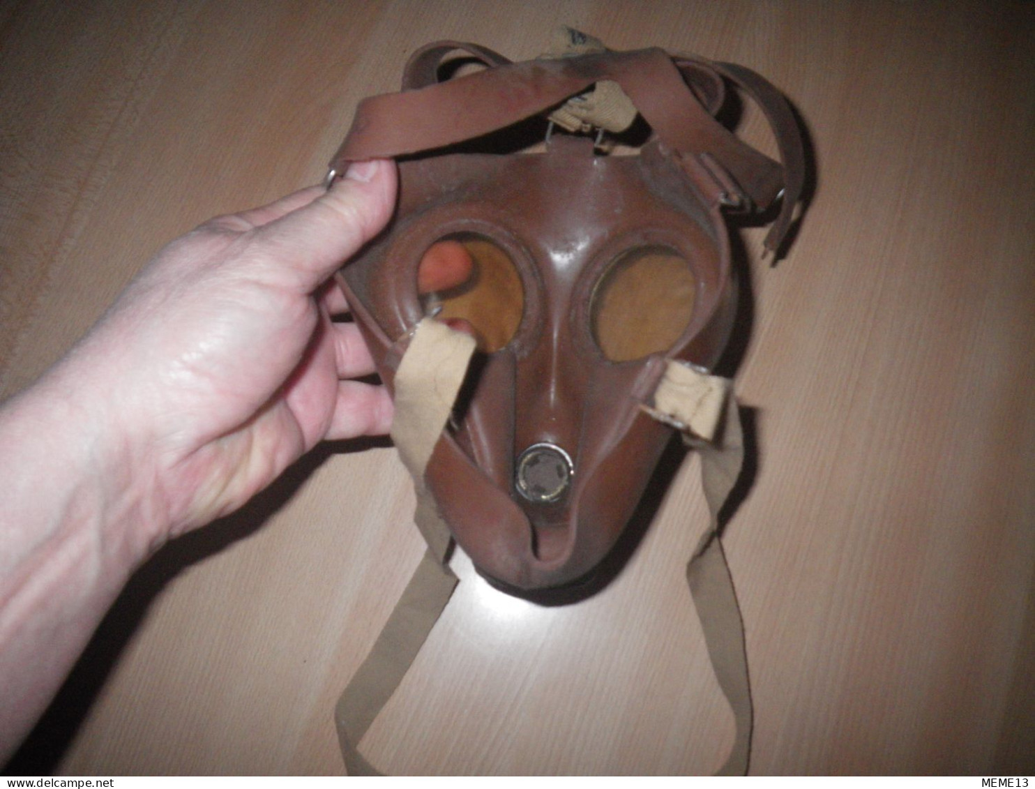 Masque à Gaz C38 + Cartouche France WW2 - Equipement