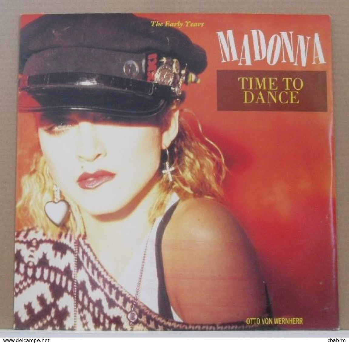 MAXI 45 TOURS MADONNA TIME TO DANCE - UK REPLAY 3007 En 1989 - 45 G - Maxi-Single
