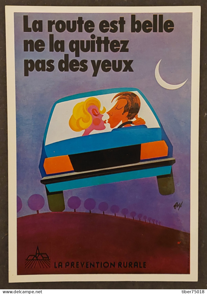 Carte Postale - Affiche Pour "La Prévention Rurale" (1977) Illustration : Foré - Fore