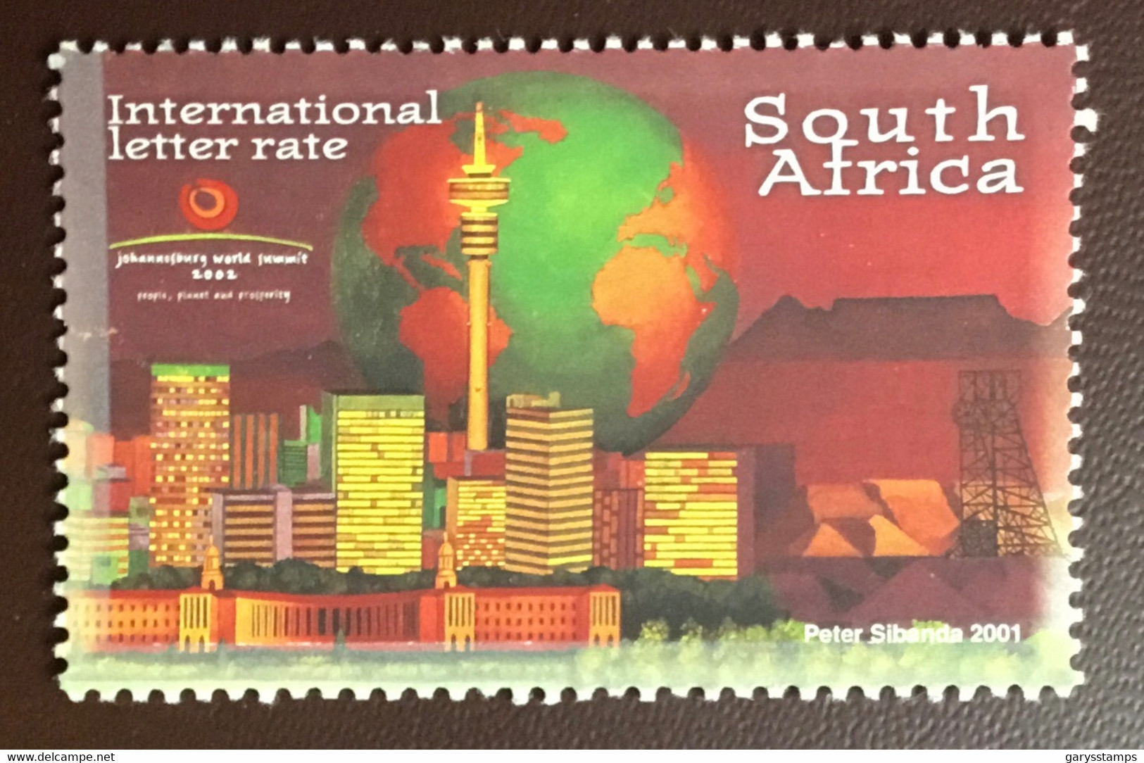 South Africa 2002 Sustainable Development Summit 2nd Issue MNH - Ungebraucht