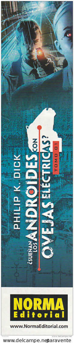 Marque Page BD Edition NORMA (Espagne) Par PHILIP K DICK Pour Androides - Bookmarks