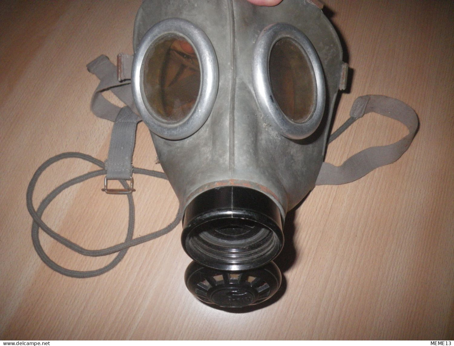 Masque à Gaz De Marque Vernon France WW2 - Equipement