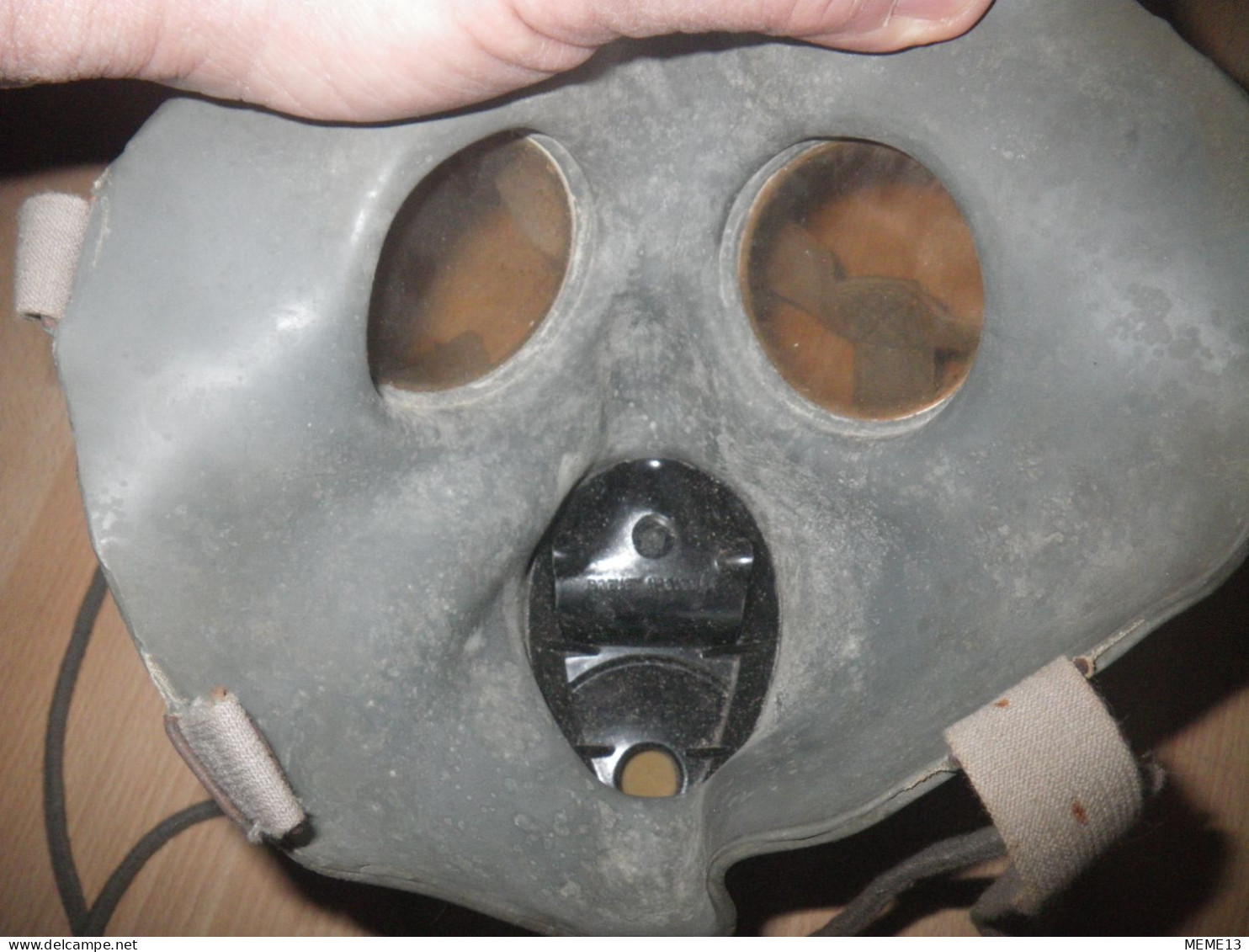 Masque à gaz de marque Vernon France WW2