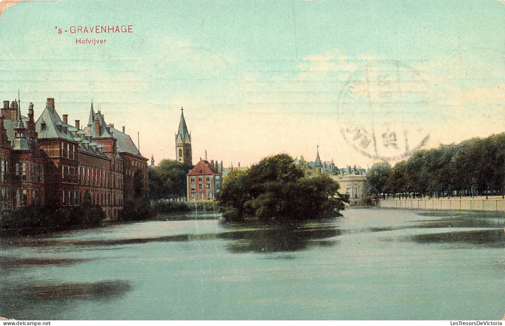 PAYS-BAS - S'Gravenhage - Hofvijver - Vue Panoramique - Fleuve - Maisons - Carte Postale Ancienne - Den Haag ('s-Gravenhage)