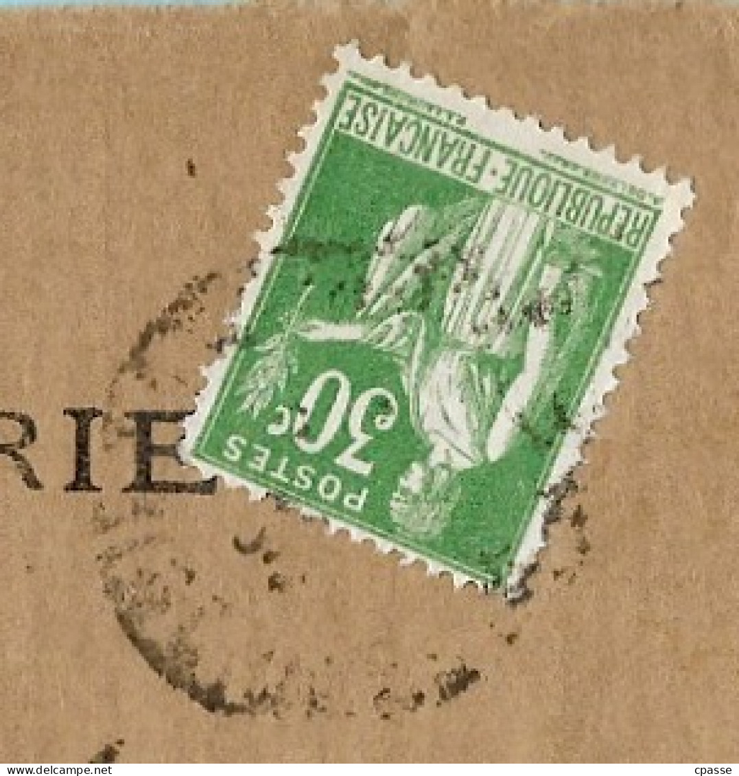 Devant De Lettre à En-tête Papeterie-Imprimerie FORTIN, Rue Des Petits-Champs 75001 Paris, Avec Timbre Type PAIX N° 280 - 1932-39 Paix