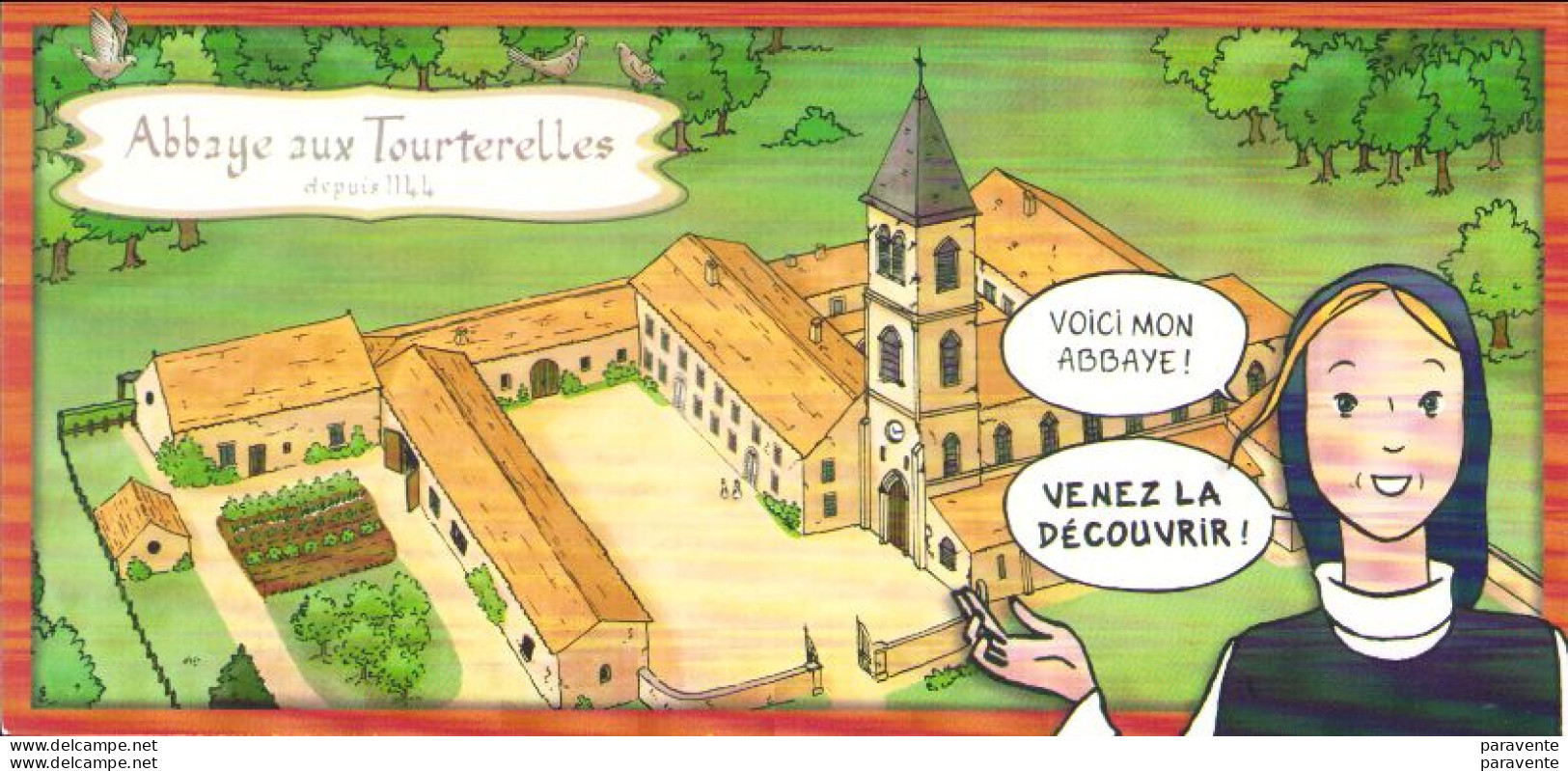 ROCH Fanny- Carte Illustrée ABBAYE De VERELLES - SOEUR MARIE ETOILE - Cartes Postales