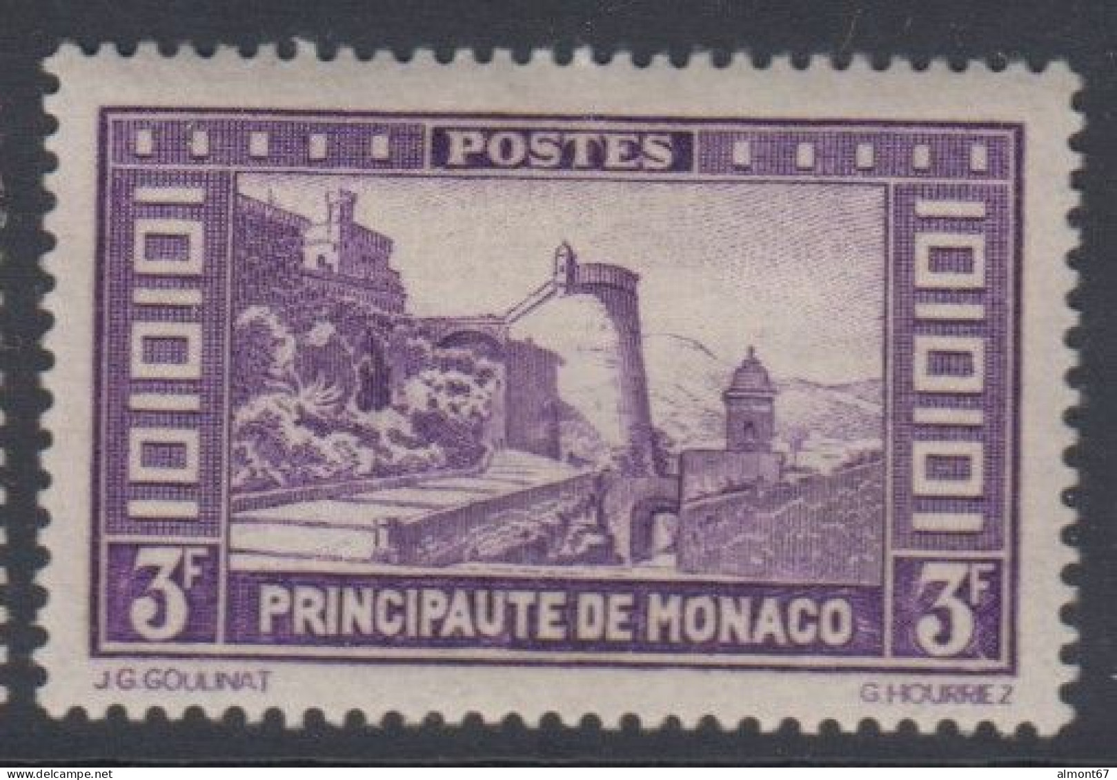 Monaco  N° 130 *    - Cote  :  23,50 € - Neufs