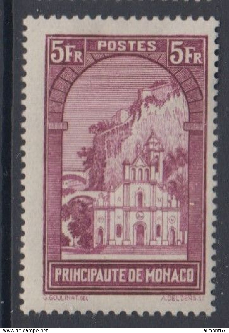 Monaco  N° 132 *    - Cote  :  32,50 € - Neufs