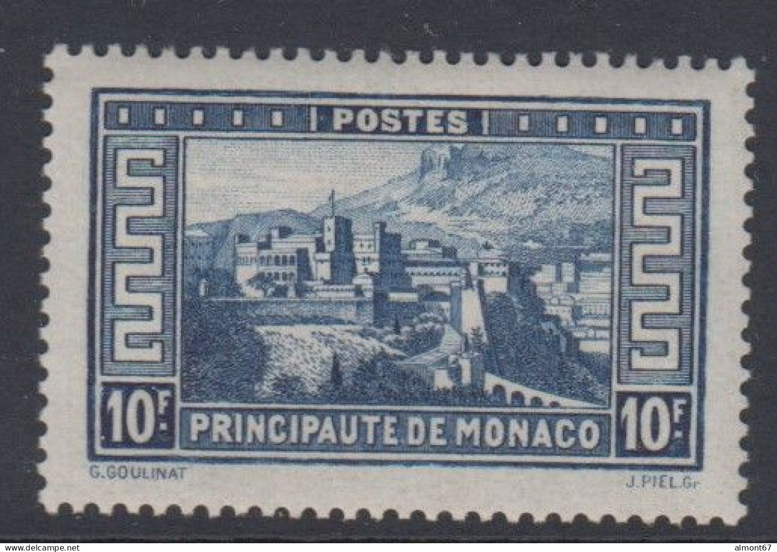 Monaco  N° 133 *    - Cote  :  160 € - Neufs