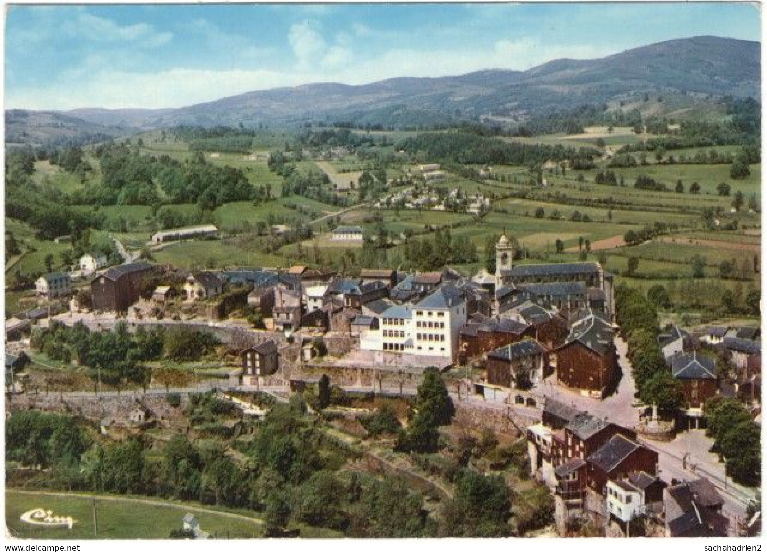 34. Gf. LA SALVETAT-SUR-AGOUT. Vue Générale Aérienne. 5866 - La Salvetat