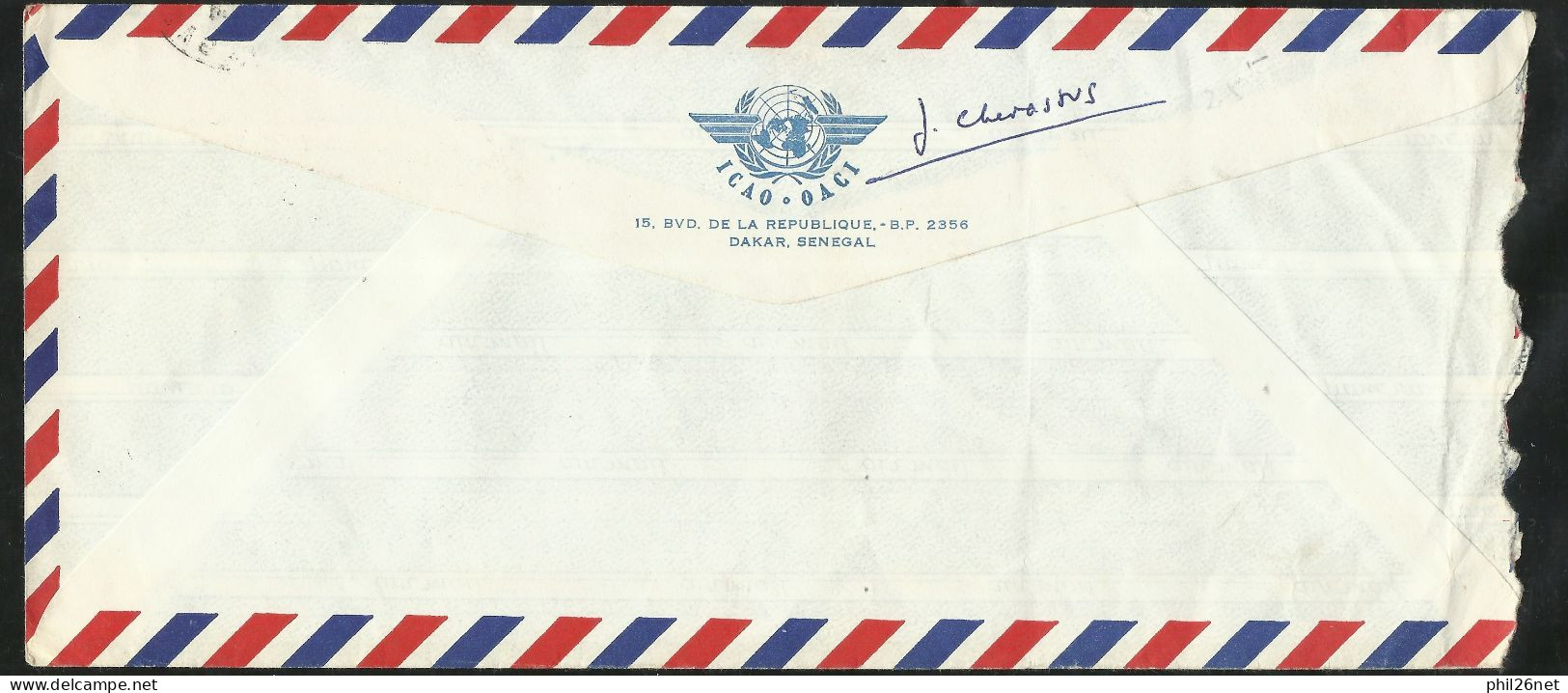 Sénégal FDC Lettre Avion Premier Jour Circulée Le 18/05/1968 Les N°305 à 308  Criustacés   B/TB  Voir Scans  Soldé ! ! ! - Senegal (1960-...)