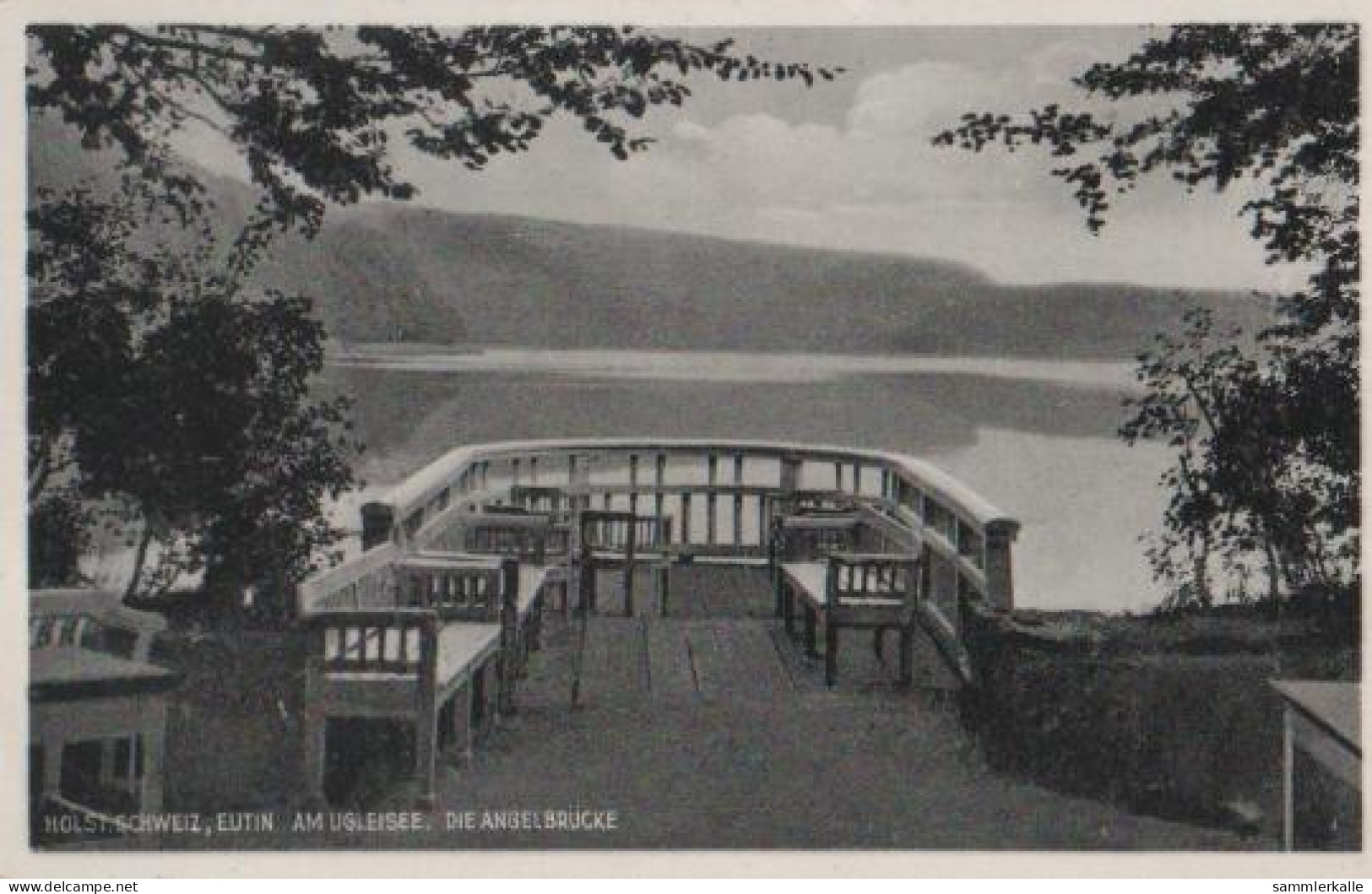 11937 - Eutin Ugleisee - Angelbrücke - Ca. 1955 - Eutin