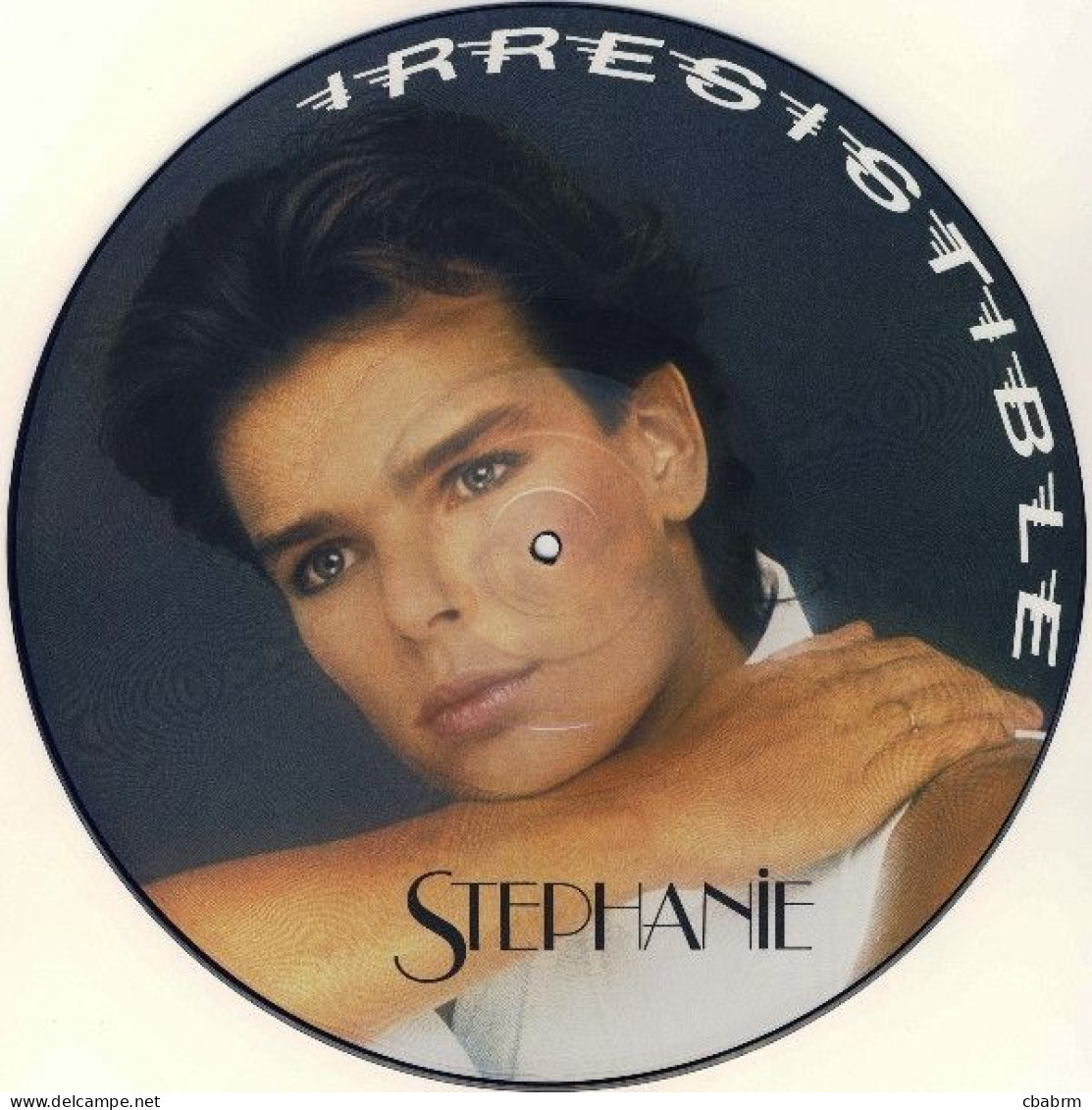 MAXI 45 TOURS PICTURE DISC STEPHANIE DE MONACO OURAGAN - CARRERE P 388 En 1986 - 45 T - Maxi-Single