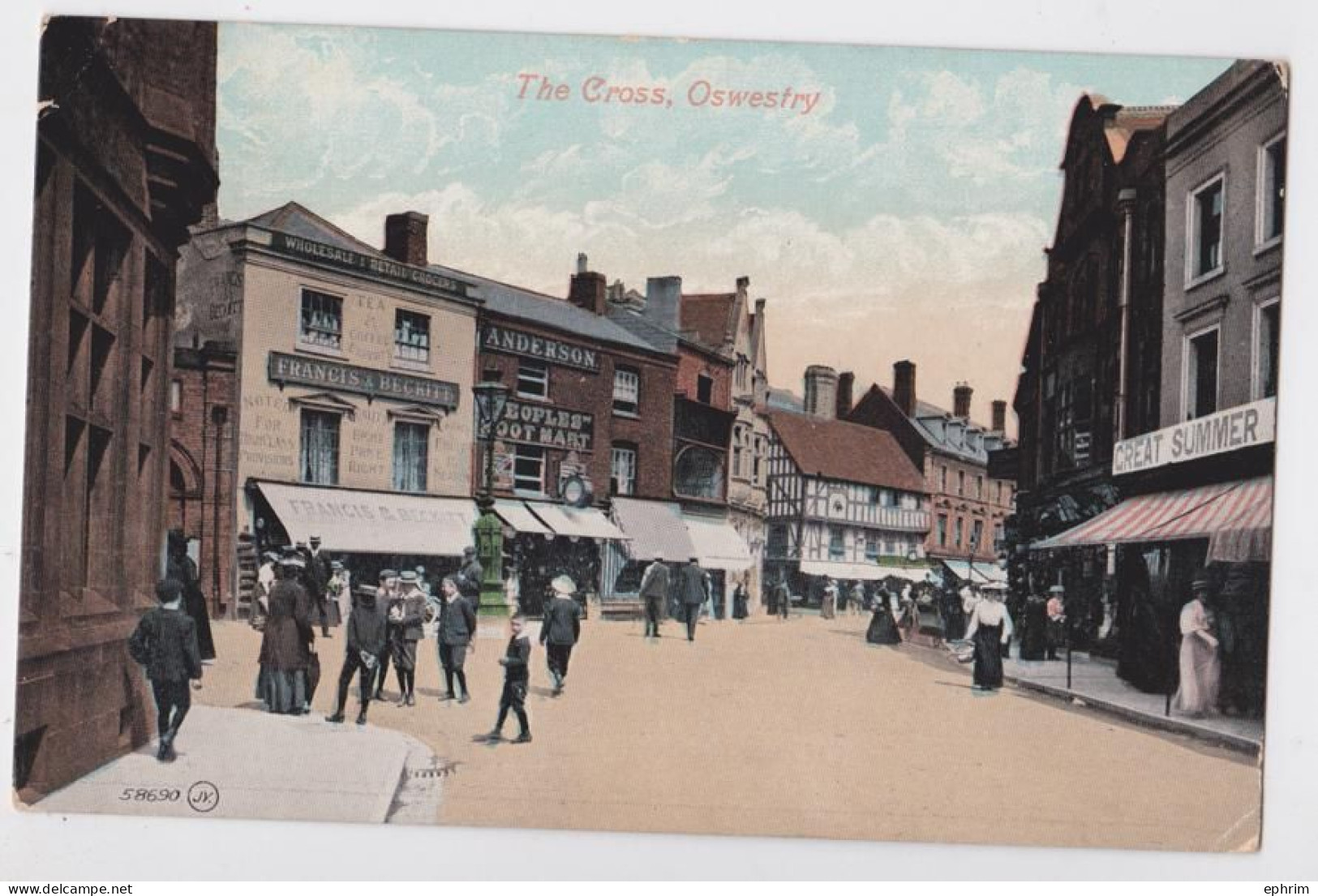 Oswestry The Cross Francis Beckitt - Shropshire