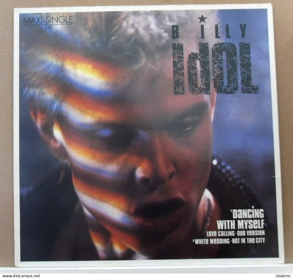 MAXI 45 TOURS BILLY IDOL DANCING WITH MYSELF- CHRYSALIS 601 035 En 1982 - 45 Rpm - Maxi-Singles