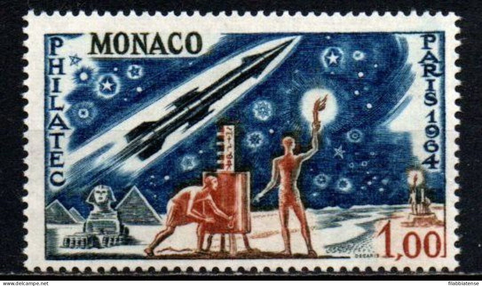 1964 - Monaco 636 Esposizione Filatelica    ---- - Ungebraucht