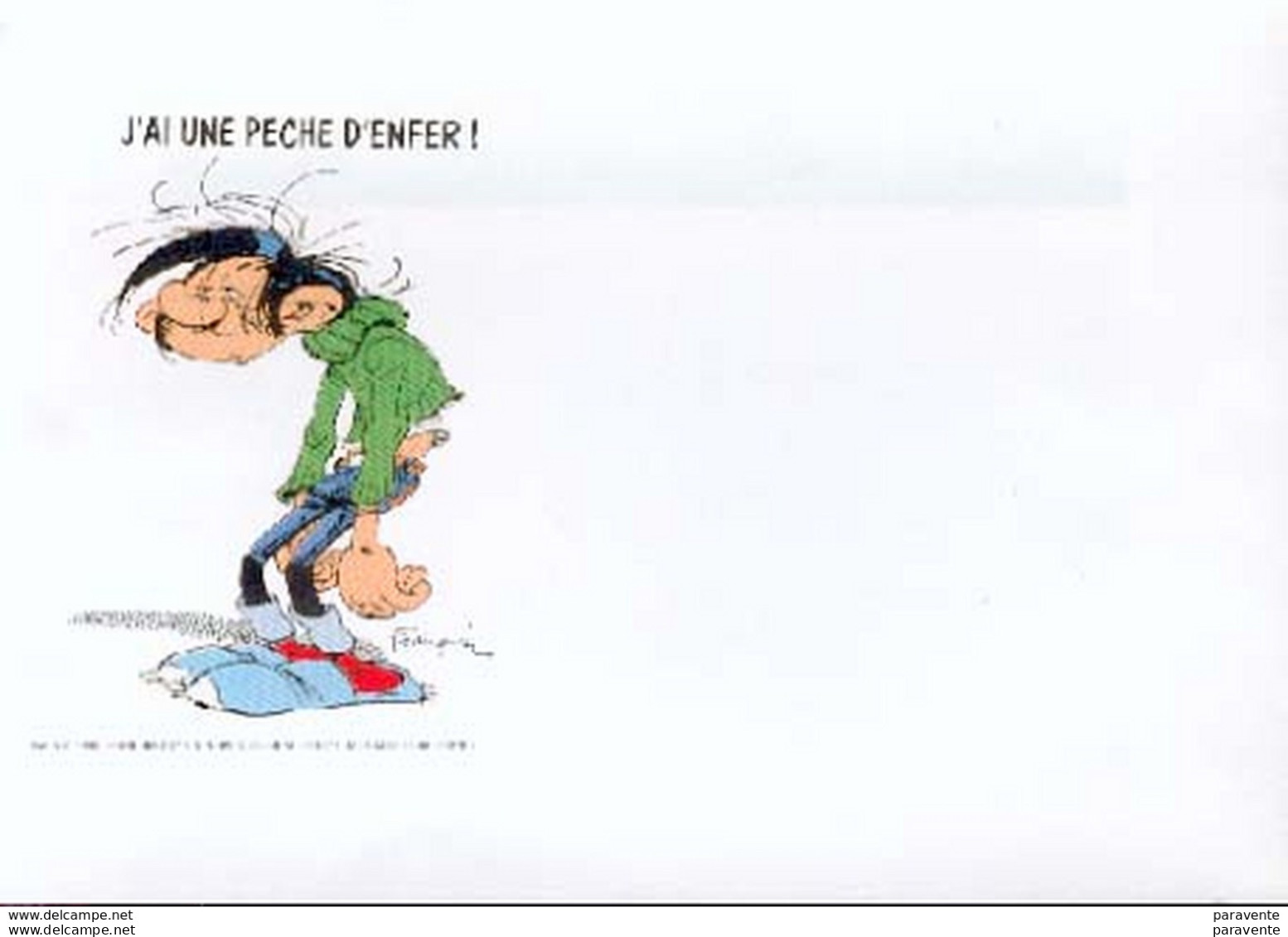 GASTON LAGAFFE : 4 Enveloppes - Franquin