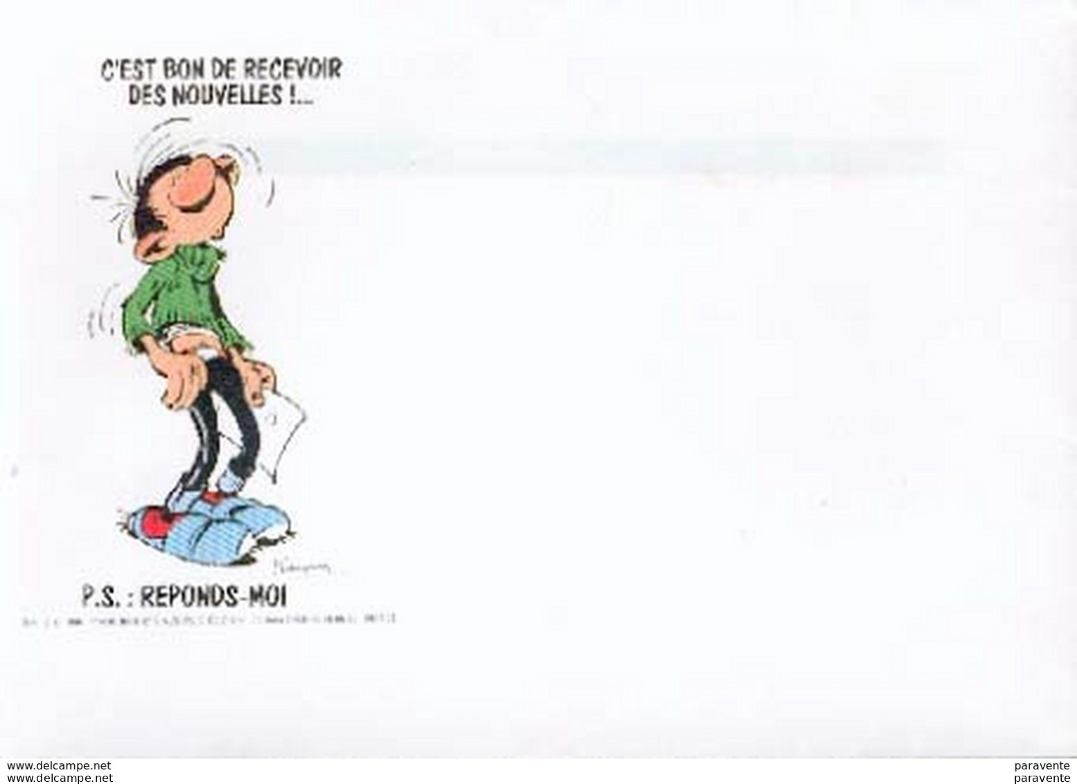 GASTON LAGAFFE : 4 Enveloppes - Franquin