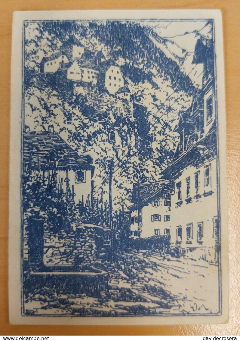 LIECHTENSTEIN 50 HELLER 1920 PICK 3 - Liechtenstein