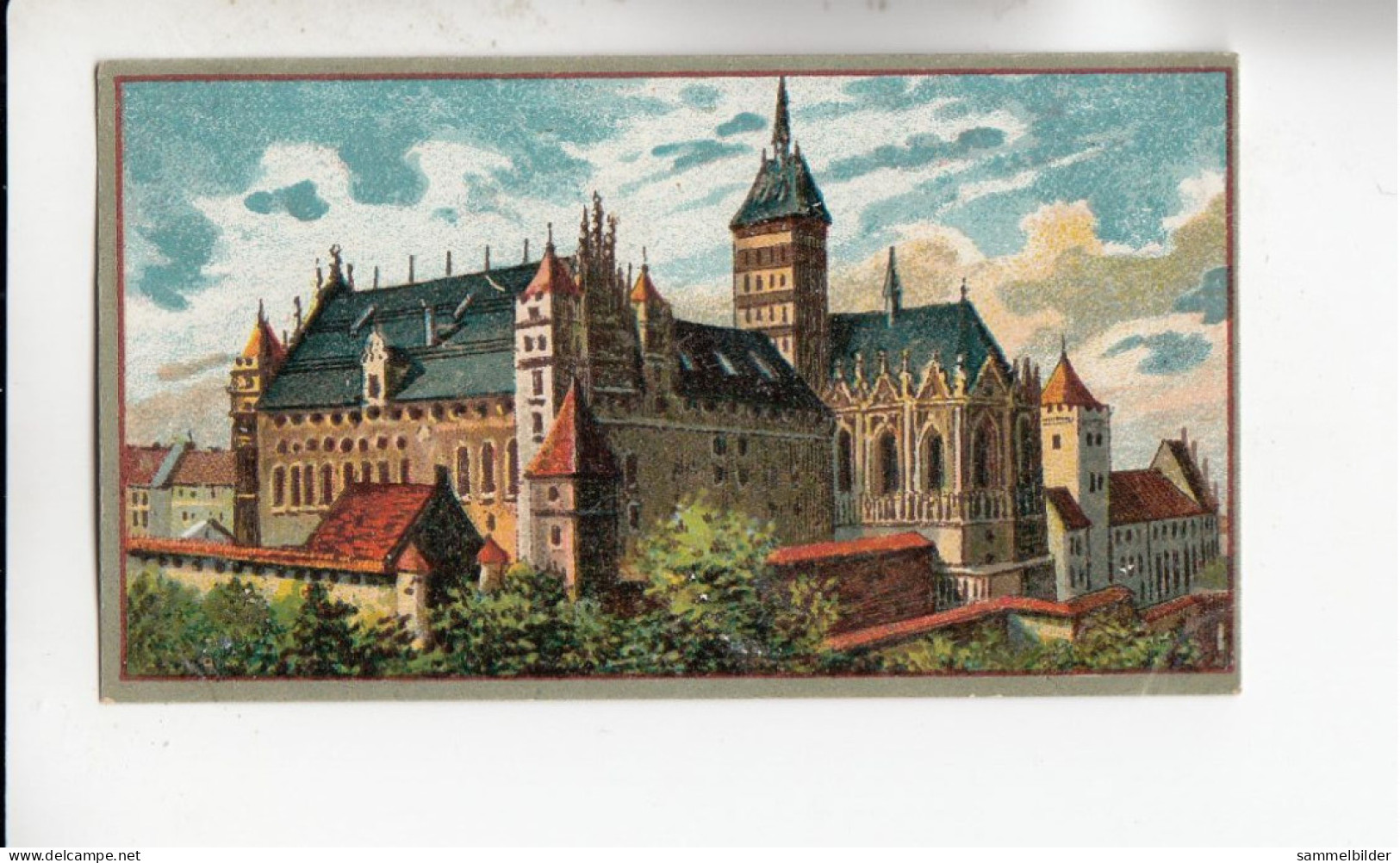 Actien Gesellschaft Deutsche Schlösser Schloss In Marienburg     Serie  47 #3 Von 1900 - Stollwerck