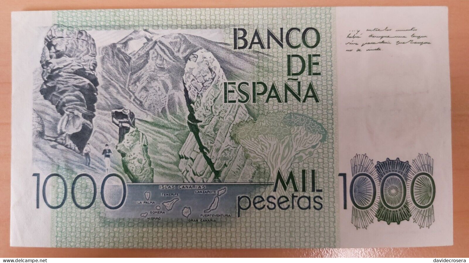 SPAIN 1.000 PESETAS 1979 PICK 158 - [ 4] 1975-…: Juan Carlos I.