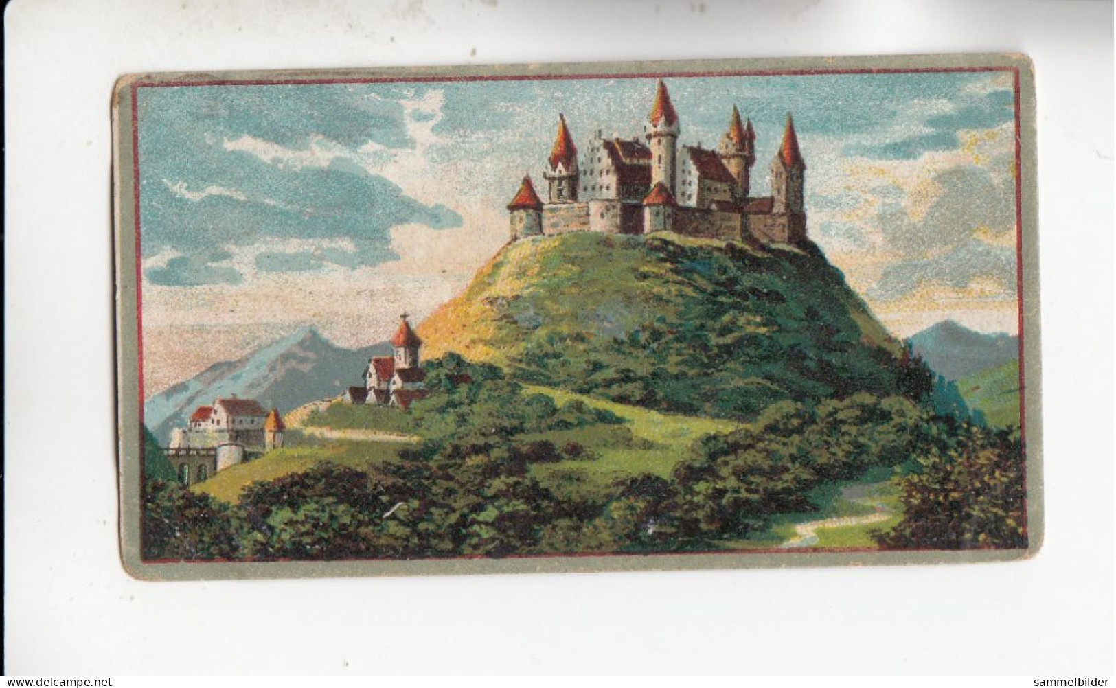 Actien Gesellschaft Deutsche Schlösser Burg Hohenstaufen     Serie  47 #5 Von 1900 - Stollwerck