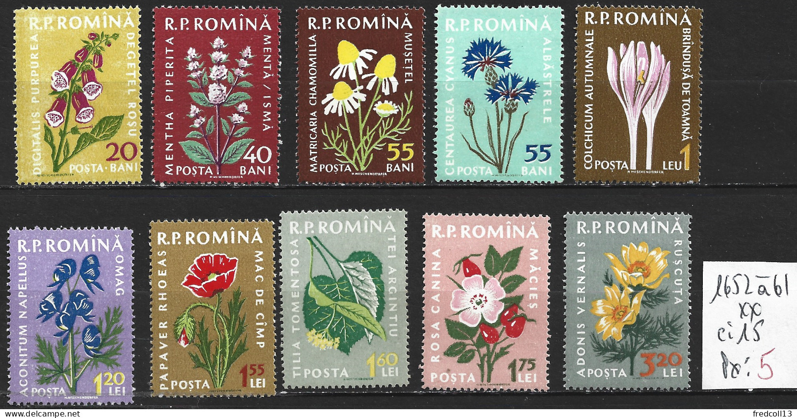 ROUMANIE 1652 à 61 ** Côte Côte 15 € - Unused Stamps