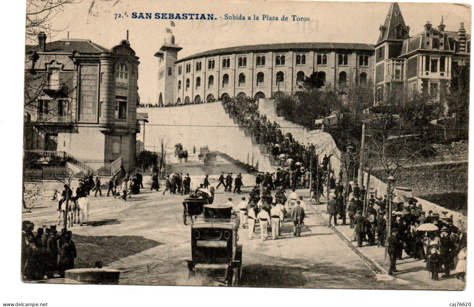 San Sebastian , Subida A La Plaza De Toros - Guipúzcoa (San Sebastián)