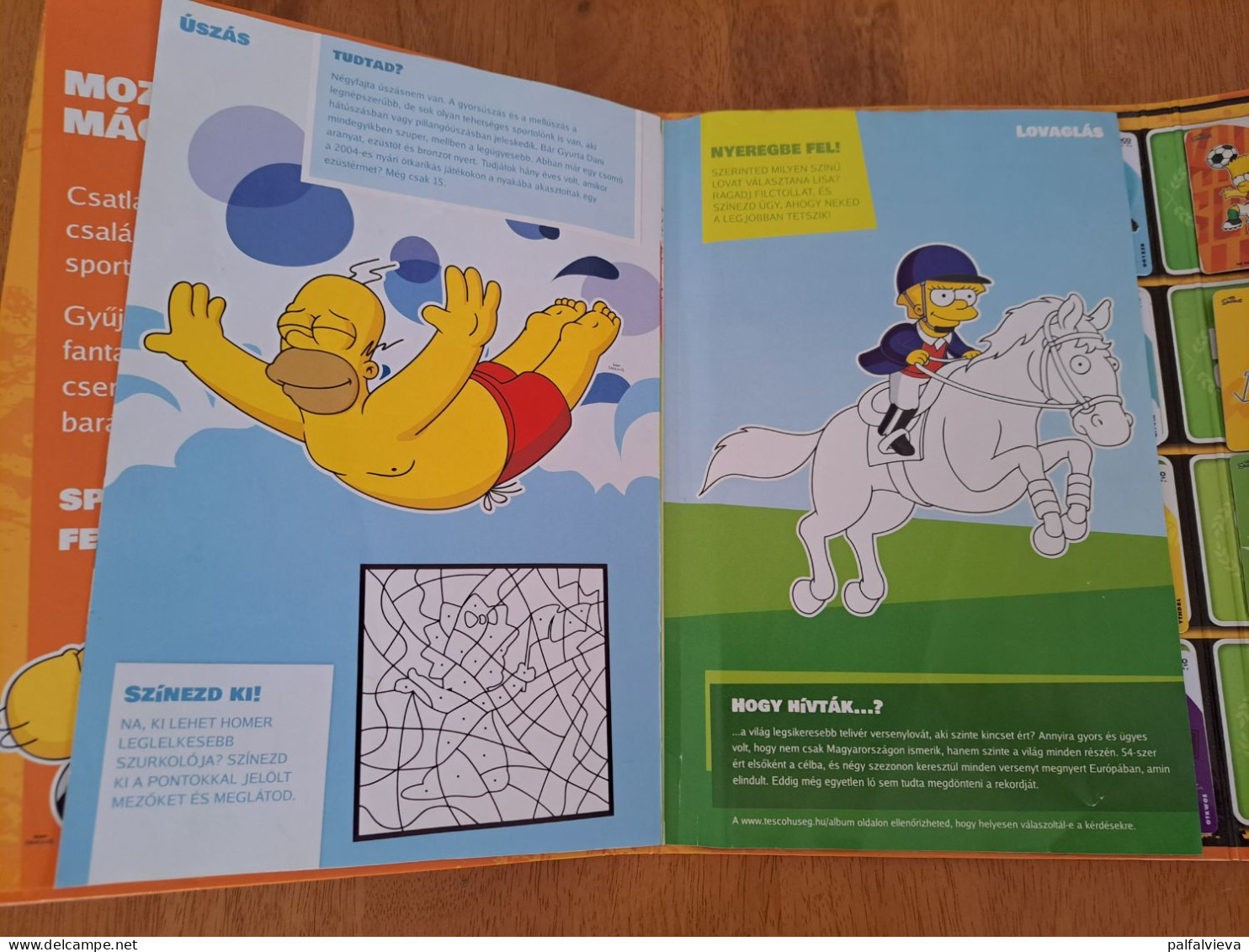 The Simpsons - Fridge Magnet Set (Hungary) - In Folder - Personen