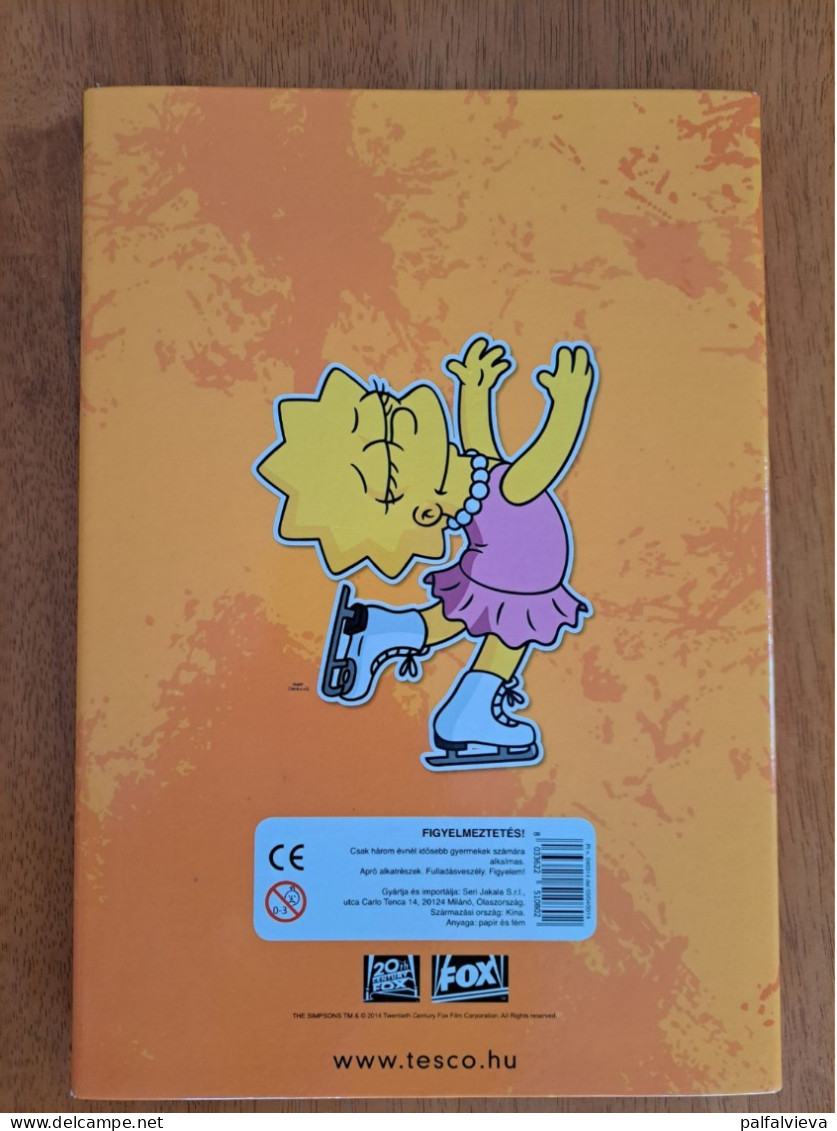 The Simpsons - Fridge Magnet Set (Hungary) - In Folder - Personnages