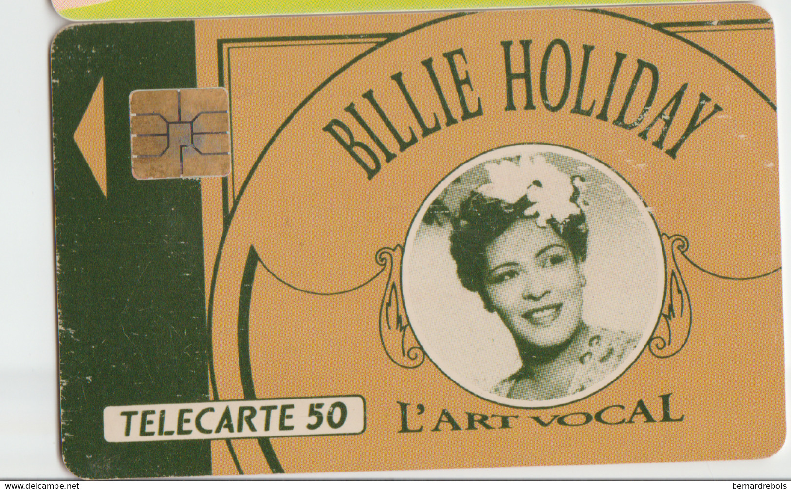 TC18 -F1232A- COOL TRANQUILLE Et BILLY HOLIDAY1 Euro - Mobicartes (recharges)