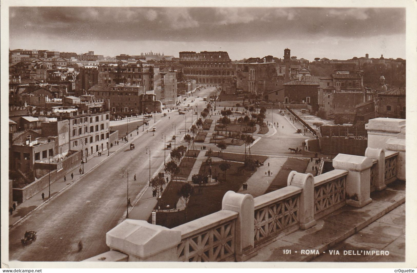 # ITALIE - ROME - ROMA / PANORAMAS En 1933 (lot De 6 CP) - Other Monuments & Buildings