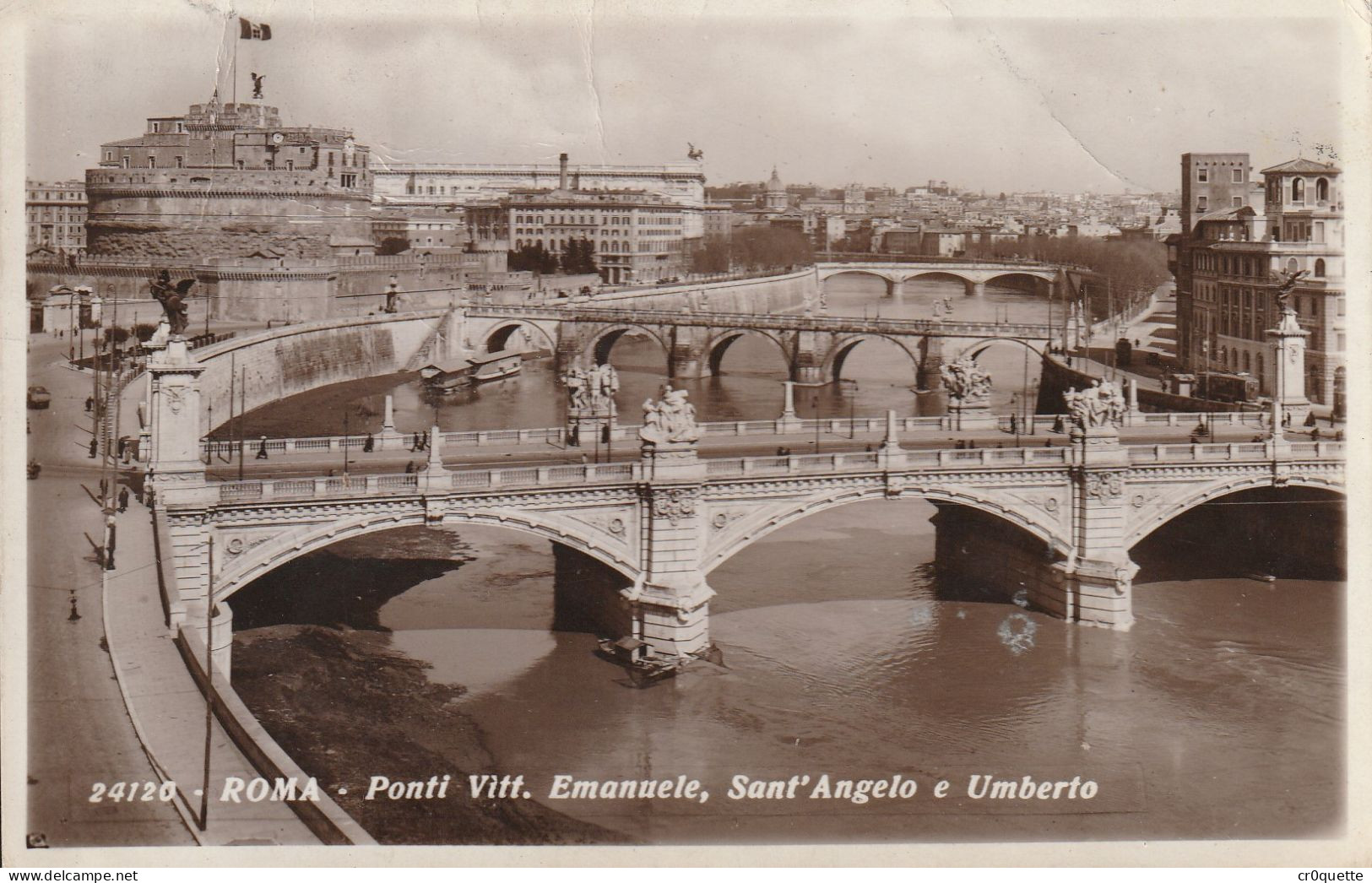 # ITALIE - ROME - ROMA / PANORAMAS En 1933 (lot De 6 CP) - Other Monuments & Buildings