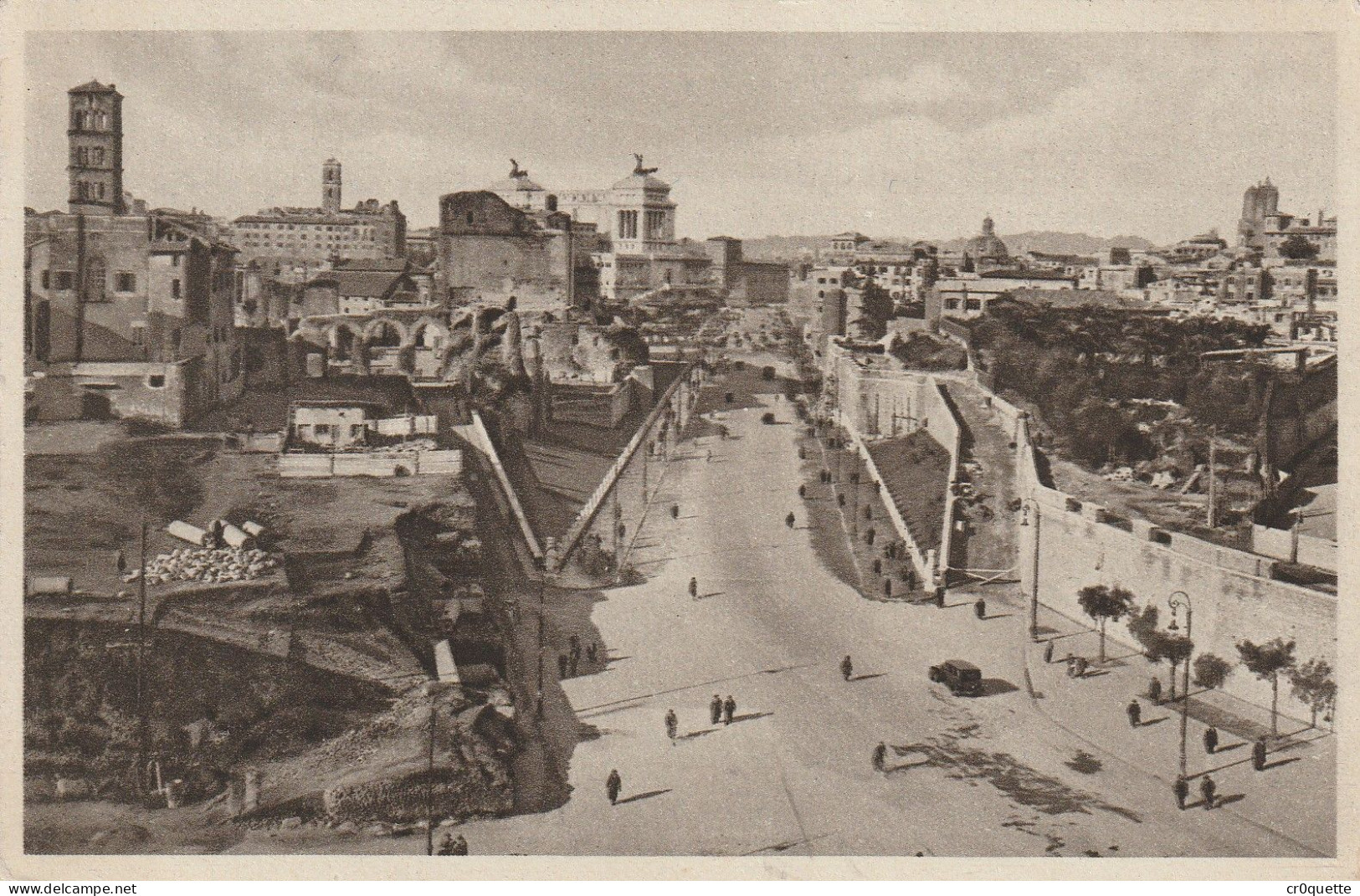 # ITALIE - ROME - ROMA / PANORAMAS En 1933 (lot De 6 CP) - Other Monuments & Buildings