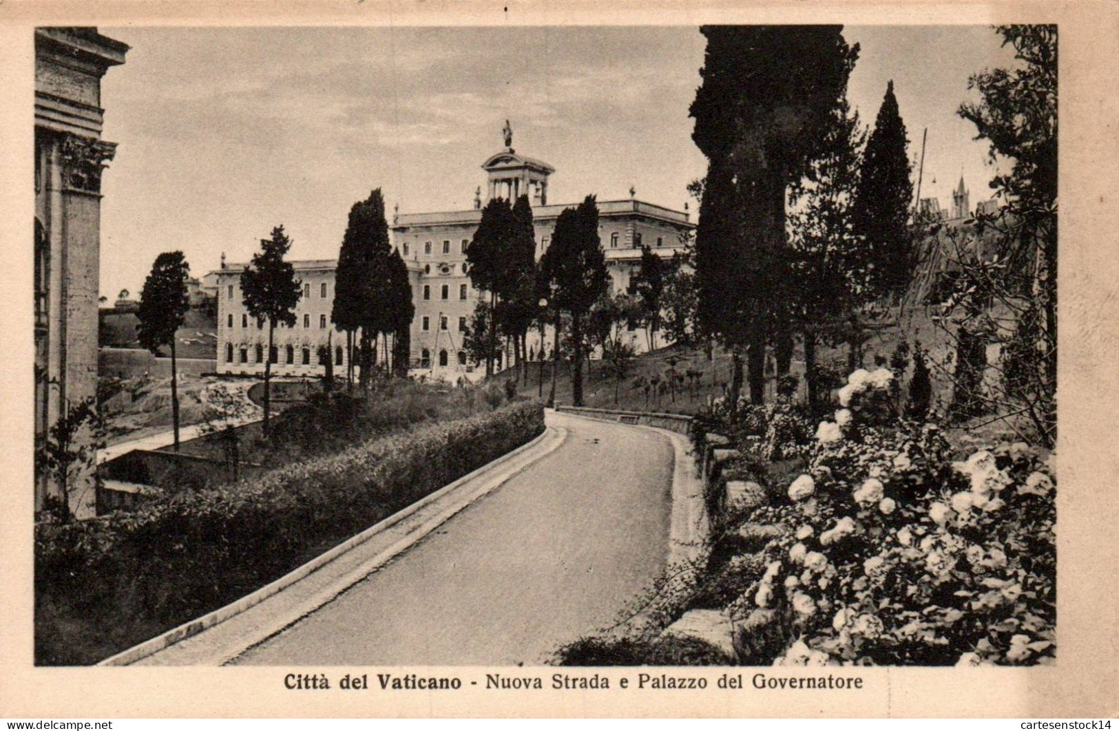 N°42337 Z -cpa Citta Del Vaticano -nuova Strada Palazzo Del Governatore- - Vaticano (Ciudad Del)