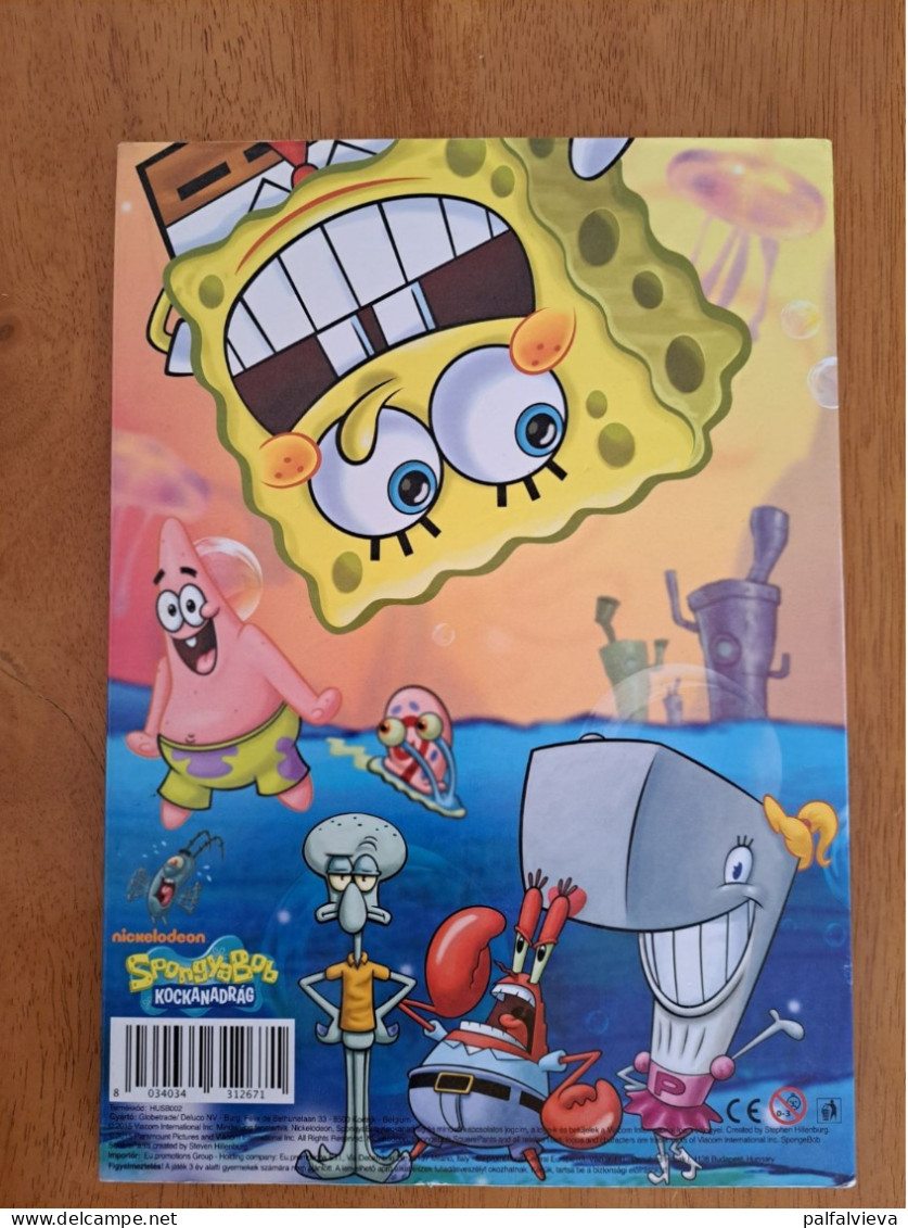 Sponge Bob. - Full Set Of 50 Tazos With Game (Hungary) - In Folder! - Andere & Zonder Classificatie