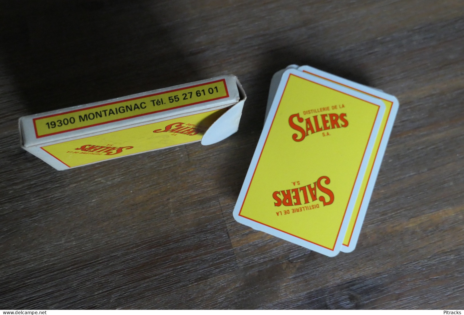 SALERS Jeu Cartes Collector Dans Sa Boite Bois D'origine Bon Etat - Autres & Non Classés