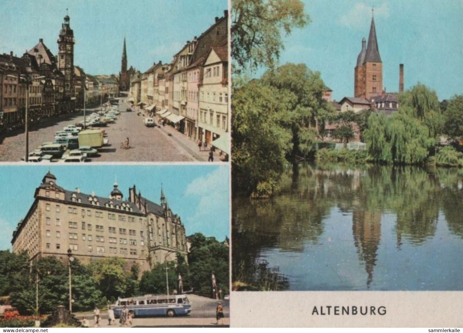 100557 - Altenburg - U.a. Markt - 1977 - Altenburg