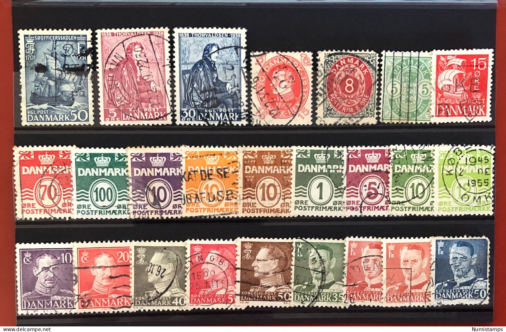 Denmark - From 1875 (Lot 1) - Used Stamps