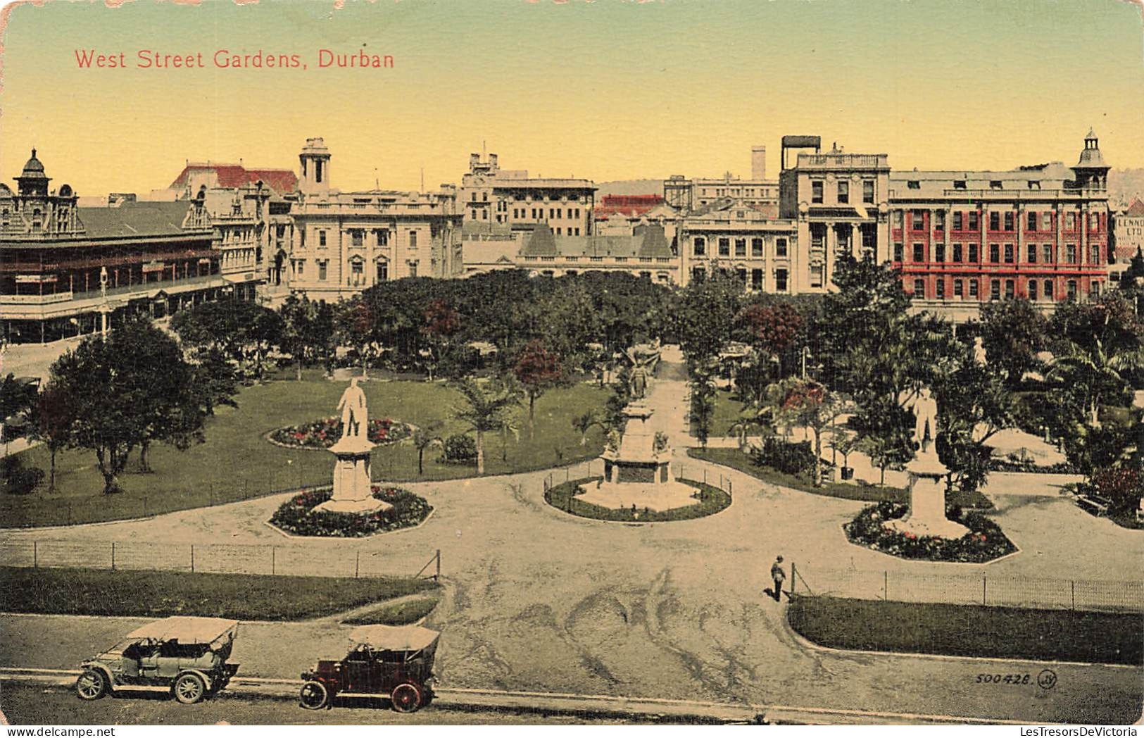 AFRIQUE DU SUD - West Street Gardens - Durban - Vue D'ensemble Du Jardin - Carte Postale Ancienne - South Africa