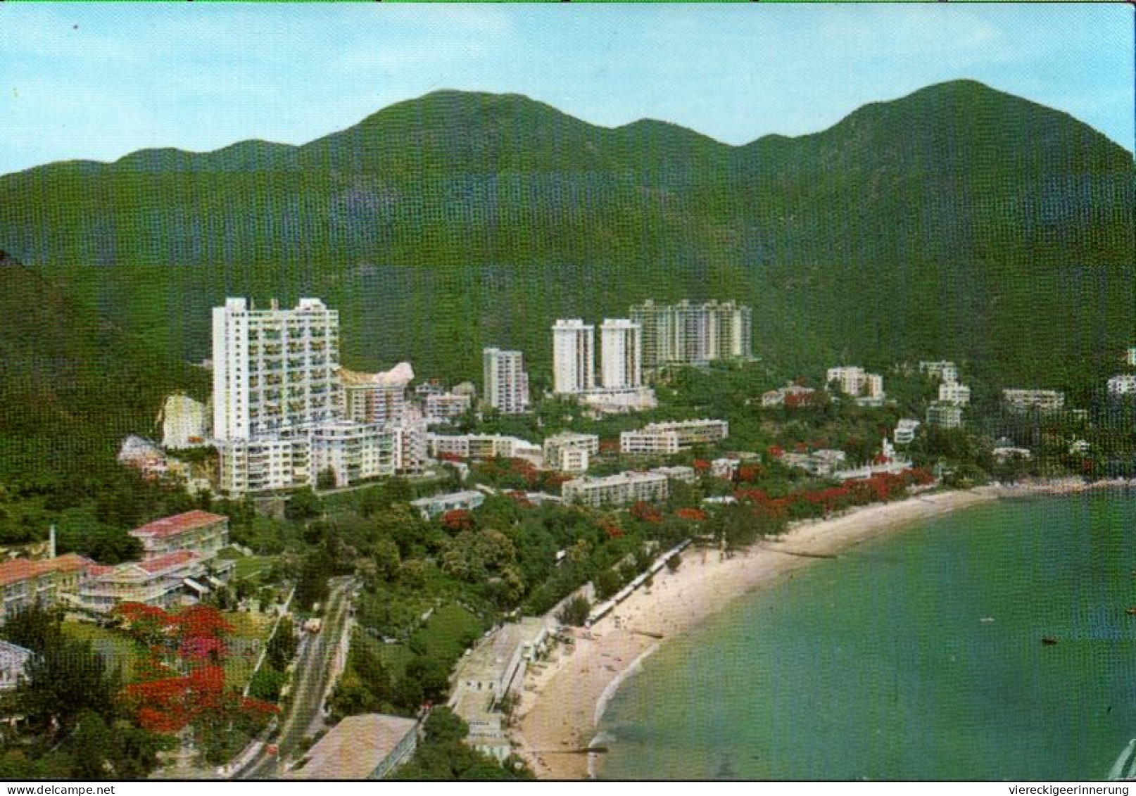 ! 1973 Moderne Ansichtskarte Aus Hongkong, Repulse Bay - China (Hongkong)