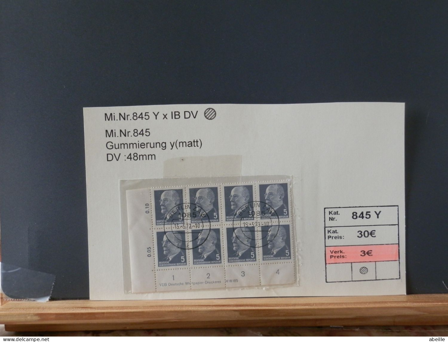 106/752     BLOC DE 8 845Y - Unused Stamps