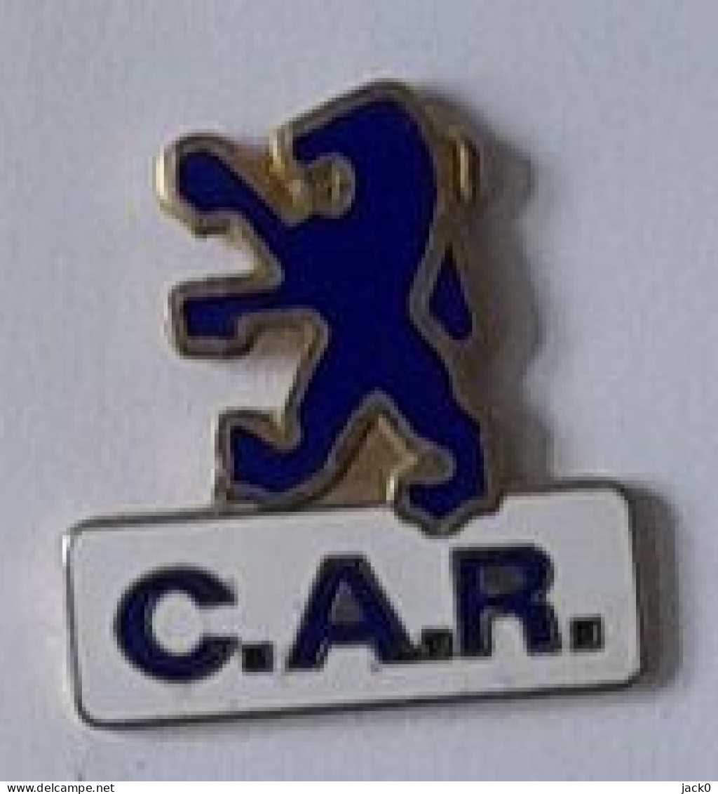 Pin' S  Automobiles  PEUGEOT  C.A.R. - Peugeot