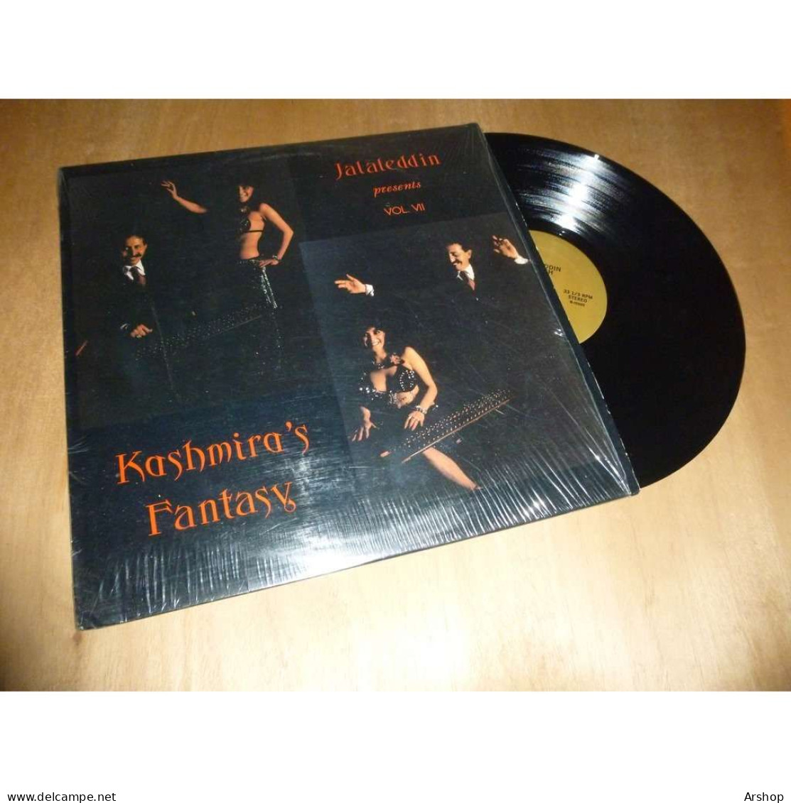 JALALEDDIN TAKESH Kashmira's Fantasy MUSIQUE ORIENTALE Autoproduction US Lp 1984 - Musiques Du Monde