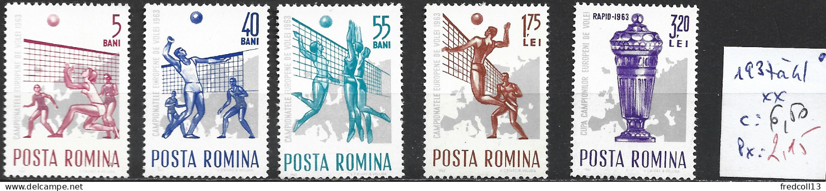ROUMANIE 1937 à 41 ** Côte 6.50 € - Volley-Ball
