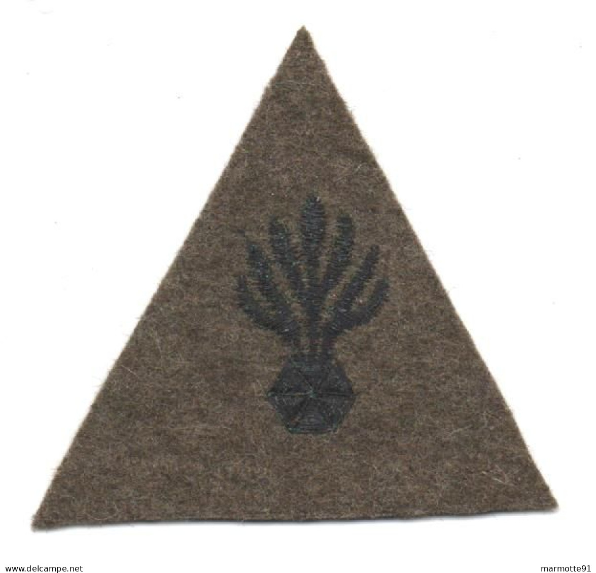 INSIGNE TISSUS BREVET  SPECIALISTE GRENADE LEGION ETRANGERE ??   KAKI   GUERRE 1939 1940 ?? - Esercito