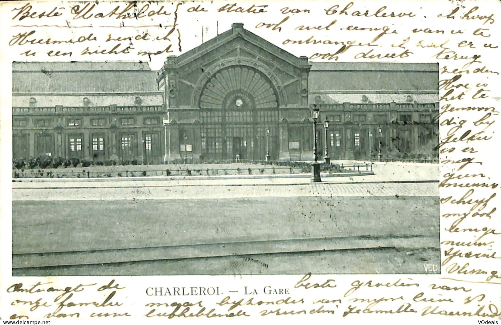 Belgique -  Hainaut - Charleroi - La Gare - Charleroi