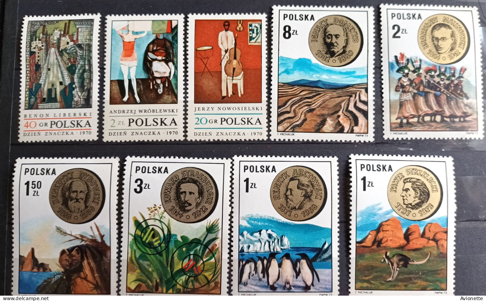 Polska Années 60/70 (42 timbres neufs)