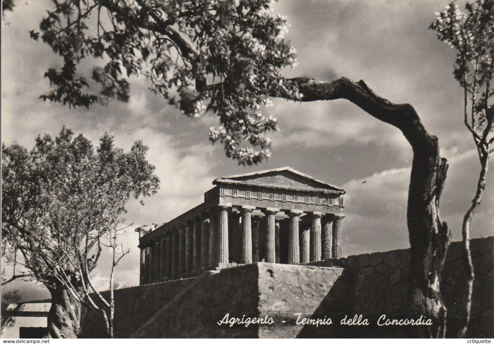 # ITALIE - SICILE - AGRIGENTO / TEMPLES En 5 CARTES POSTALES De 1951 à 1953 - Agrigento